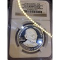 Start at Zero!!!! $$ Clearance $$ All must GO! $$ South Africa - GANDHI 1970 GUINEA SILVER 1oz 75P