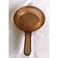 AMBER VISION CORNING FRANCE - SMALL 500ML FRYING PAN WITH LID