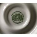 TWO ENOCH WEDGEWOOD (TUNSTALL) LTD IRONSTONE BALMORAL SAUCERS