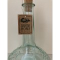 ITALIAN COUNTRY HOME COLLECTION - DECANTER MADE IN ITALY WITH ORIGINAL LABEL IMMACULATE CONDITION
