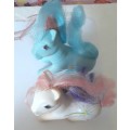 Vintage Hasbro My Little Pony G1 Precious Pocket Ponies (Bunny Hop and Lil`Pocket)