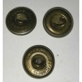 British Army Victorian Era Volunteer General Issue White Metal Buttons