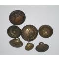 Vintage Commonwealth Military Buttons