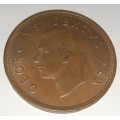 South African 1949 Penny