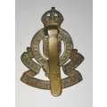 WW1 and WW2 British Royal Army Ordnance Corps Cap Badge