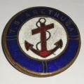 Vintage T.S. Arethuga Training Ship Button Badge