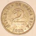 Costa Rica Central American 1903 Two Centimos