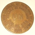 1963 Peru Un Sol De Oro