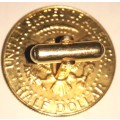 1969 United States Half Dollar Gilt Coin Cufflink