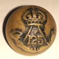 World War One or Earlier 125th Napier`s Rifles Button