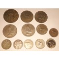 Southern Rhodesia and Rhodesia and Nyasaland Coins
