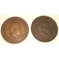 1891 and 1892 Portuguese 20 Reis