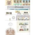 SWA/Namibia - selection of folders (4) and covers (14)