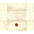 GB stampless letter entire with Leeds 25 Jun 1830 postmark