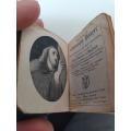 Antique MINIATURE Common Prayer Book with Sterling Silver Cover