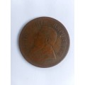 1892 Zuid Afrik Republiek 1 Penny