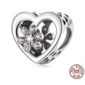 925 Sterling Silver heart Charm
