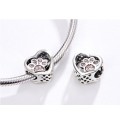 925 Sterling Silver Paw Charm