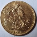 1911 GOLD FULL SOVEREIGN KING GEORGE