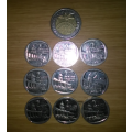 One lot of South African coins