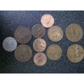 Old SA coins - bid for the LOT