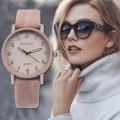 Ladies pink quartz watch