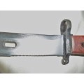 Vintage AK47 Bayonet complete with frog - Excellent condition