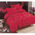 Printed Cotton Duvet Cover Set | 4 Piece