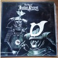 Judas Priest-Best of. sleeve and vinyl vg+