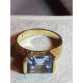 Aquamarine 9ct Gold Ring