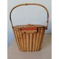 Vintage cane handbag