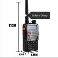 2 x Baofeng 10km UV-5RE Two-Way Radios