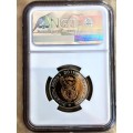 2011 South Africa R5, NGC MS66