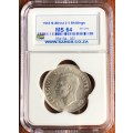 1943 SAU 2 1/2 shillings (half crown) * SANGS MS64 * scarce * price reduced