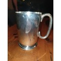 SAR ( South African Railways) silver plated beer tankard