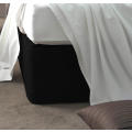 Bed Base Wrap - Single XL - Black Colour (Buy 2 get 1 free)