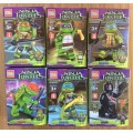 Kids Building Blocks : 6 Pack ''SPECIAL" (5 X Ninja Turtles& 1 X Soldier) version (No 0216E)