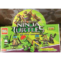 Kids Building Blocks : 6 Pack ''SPECIAL" (5 X Ninja Turtles& 1 X Soldier) version (No 0216E)