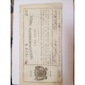 1902 South African 10 Pound nr 1868A 01/03/1902