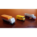 RAILROOM CLEAROUT - 3 x Wiking Trucks (Job Lot)