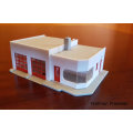 Walthers Model Fire Station (Plastic) - HO Scale