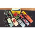 Collectible Matchbox Lesney and Budgie Die cast Lot