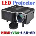 LED PROJECTOR | HDMI/AV/VGA/USB INCLUDES REMOTE CONTROL ! PROJECTS 67 INCH !