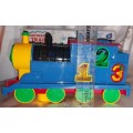 Cute train blocks/number game with music/lights