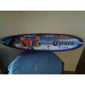 corona advertising surfboard