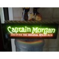 captain morgan advertising light sign