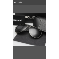 Brand New - Police Sunglasses - Polarized - Anti UV - Incl Case & Cleaning Cloth - Black