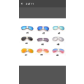Veithdia - Polarized Men Women Sunglasses - Black Frame and Black Lenses