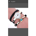 Duoya - New Brand - Eye Gemstone Luxury Womens Watch - Gold Bracelet Watch