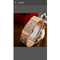 Womage Women Luxury Quartz Watch - Gold Stainless Steel dress Watch